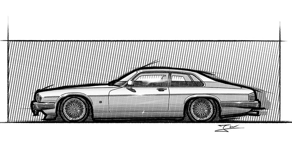 Automobil Design-Illustration