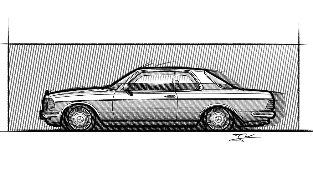 Automobil Design-Illustration