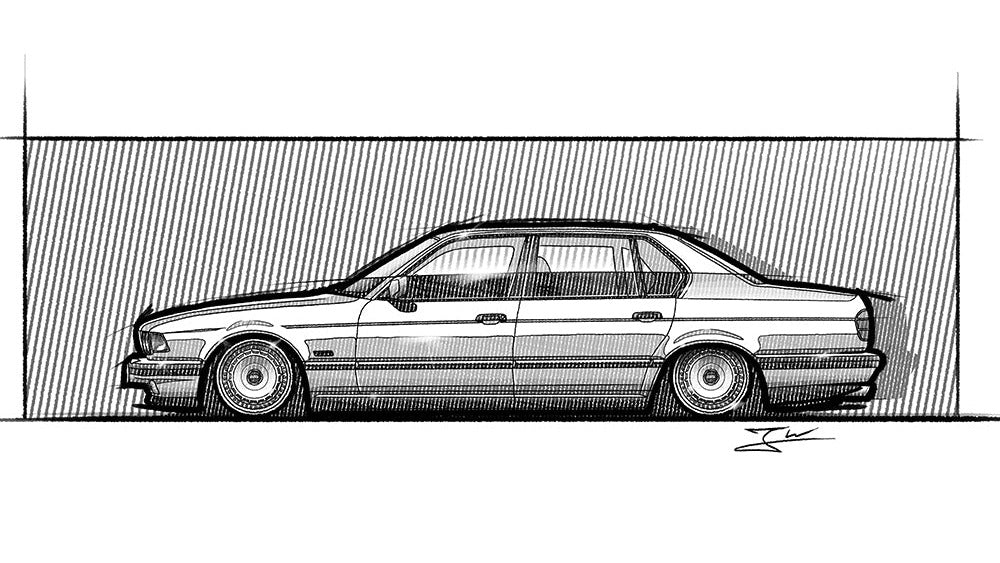 Automobil Design-Illustration