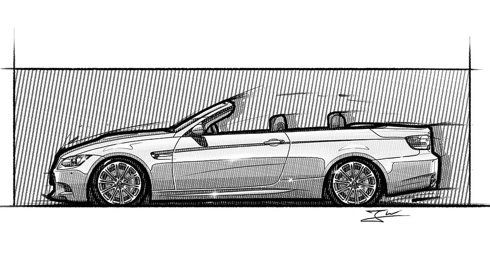 Automobil Design-Illustration