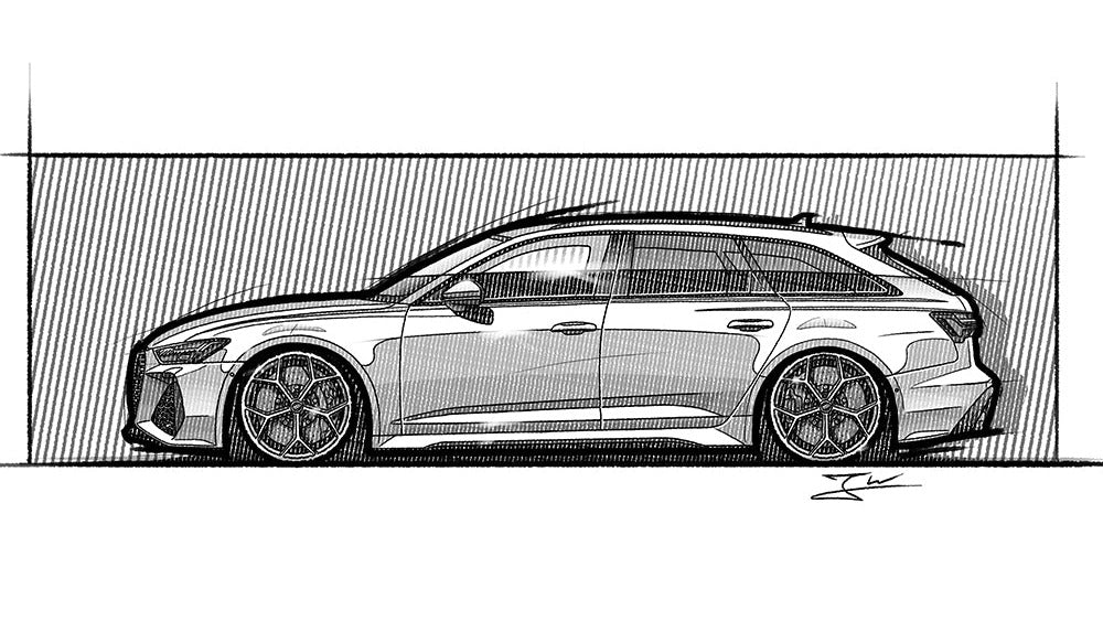 Automobil Design-Illustration