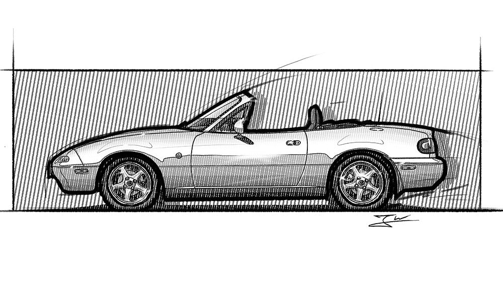 Automobil Design-Illustration