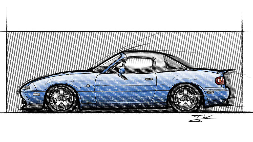 Automobil Design-Illustration