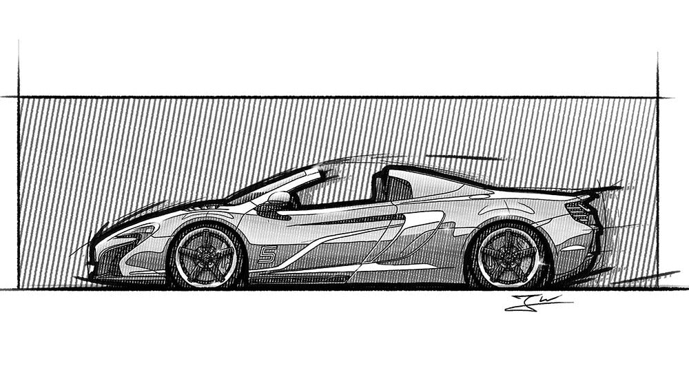 Automobil Design-Illustration