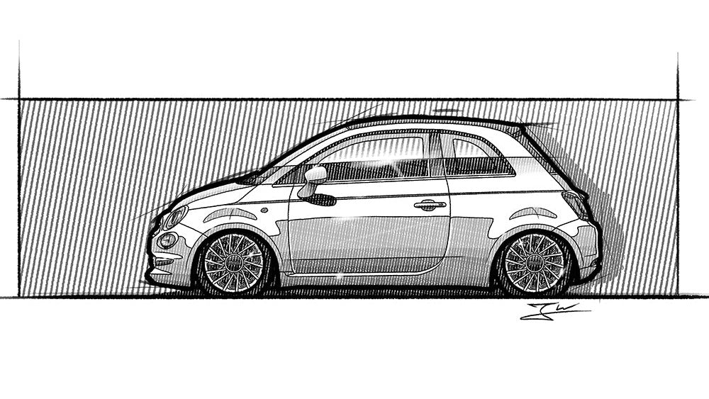 Automobil Design-Illustration