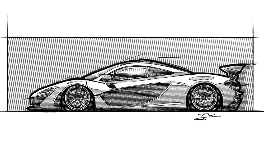 Automobil Design-Illustration