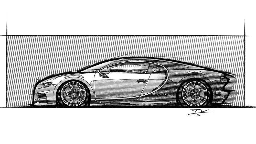 Automobil Design-Illustration