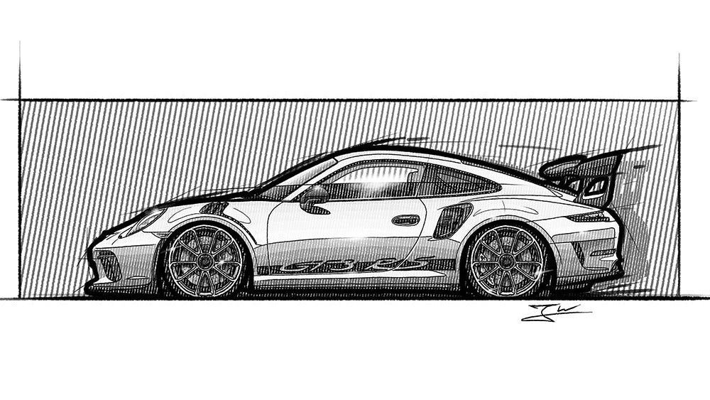 Automobil Design-Illustration
