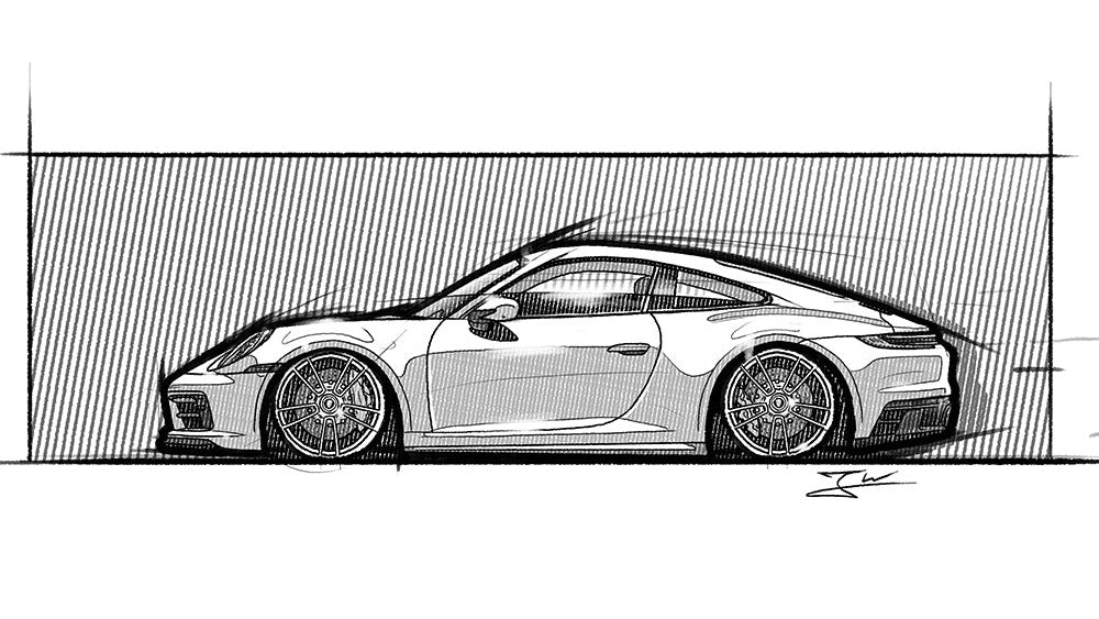 Automobil Design-Illustration