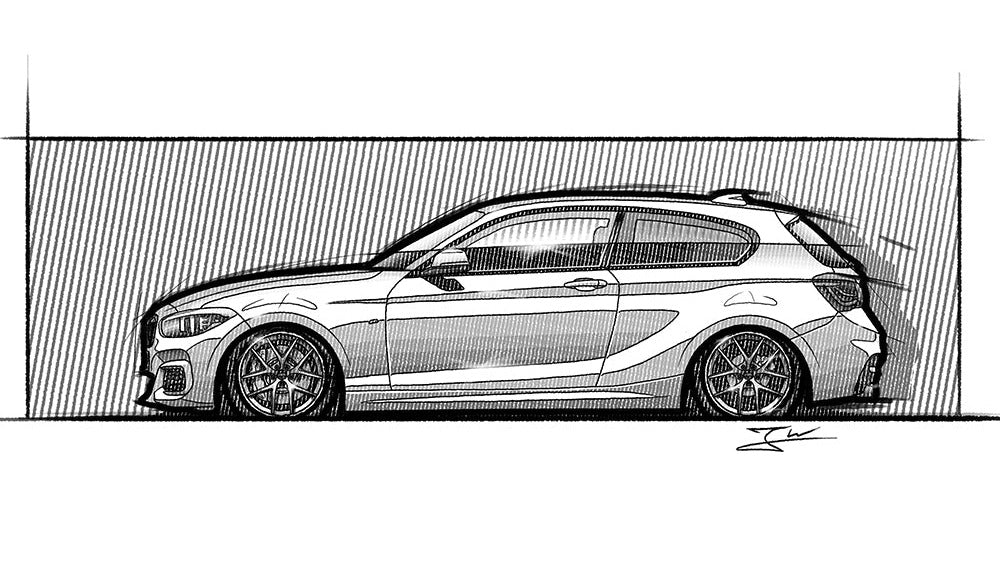 Automobil Design-Illustration