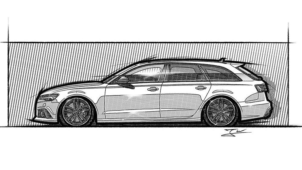 Automobil Design-Illustration