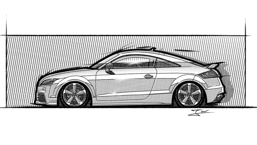 Automobil Design-Illustration