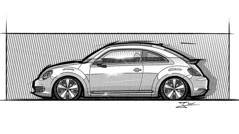 Automobil Design-Illustration