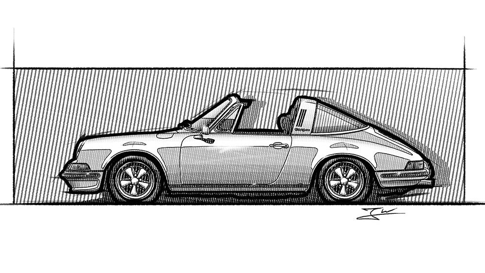 Automobil Design-Illustration
