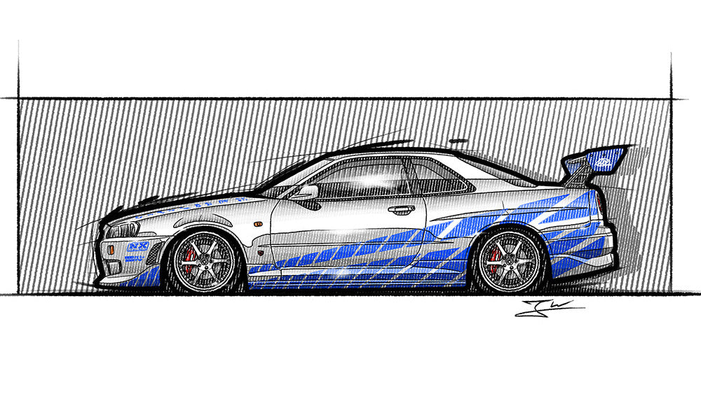 Automobil Design-Illustration