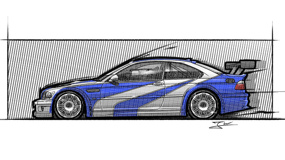 Automobil Design-Illustration