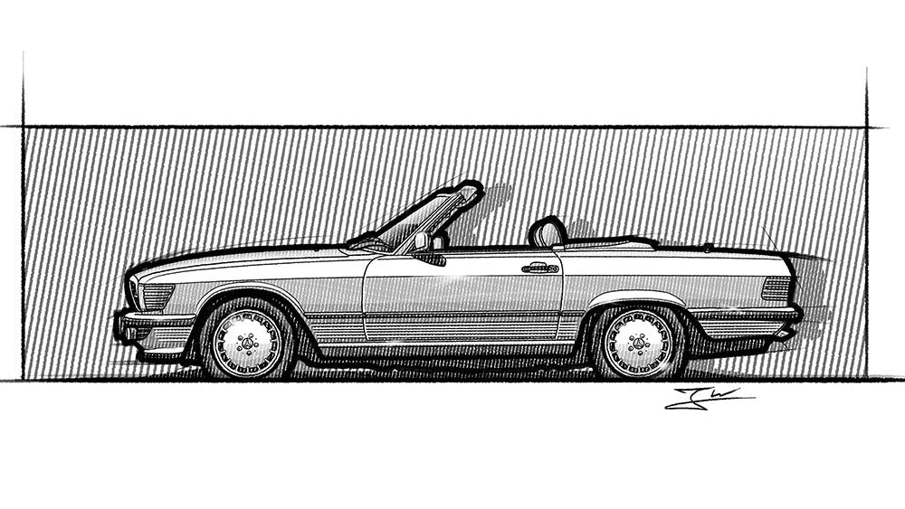 Automobil Design-Illustration