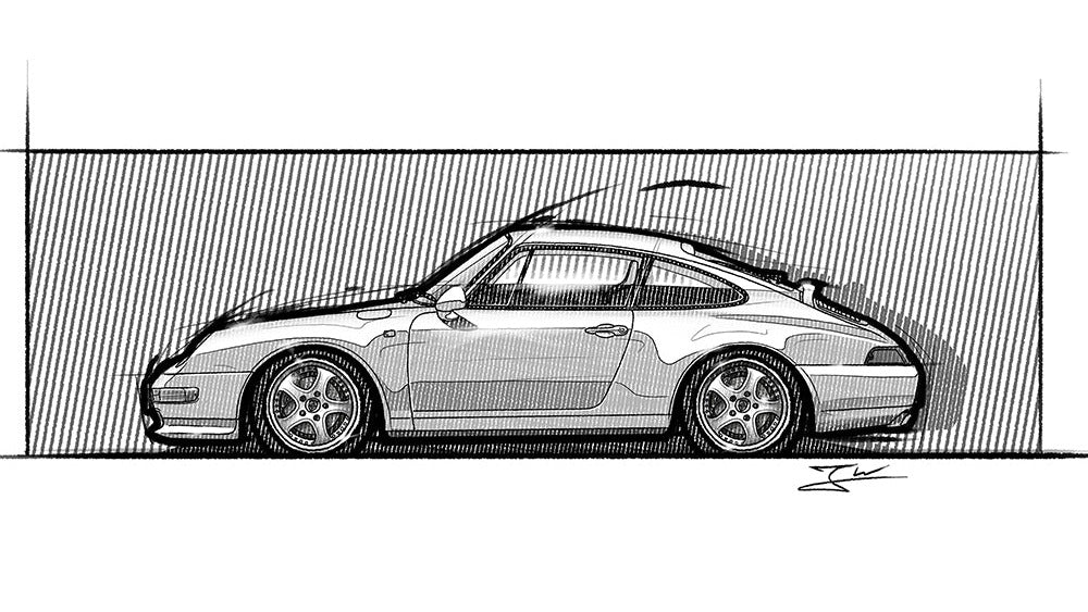 Automobil Design-Illustration