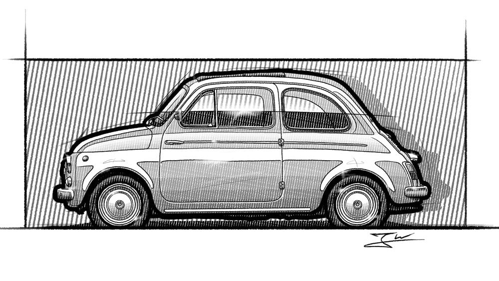 Automobil Design-Illustration