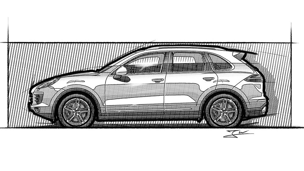 Automobil Design-Illustration