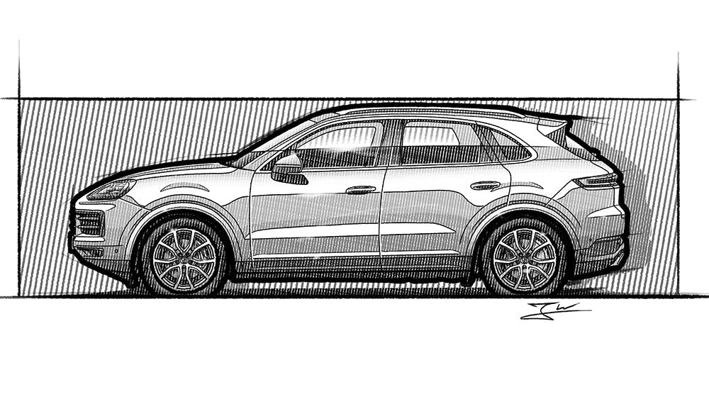 Automobil Design-Illustration