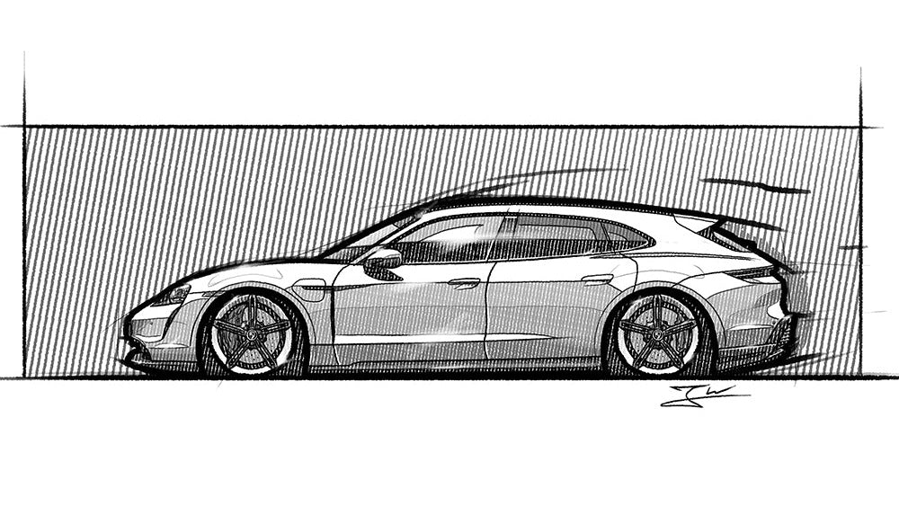 Automobil Design-Illustration