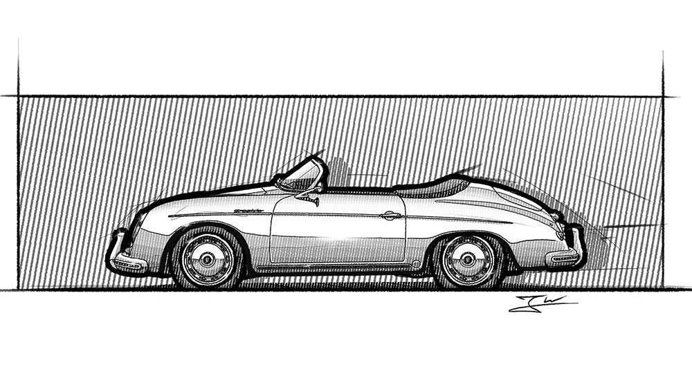 Automobil Design-Illustration