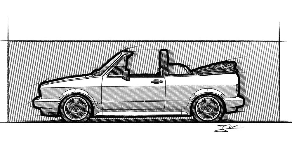 Automobil Design-Illustration