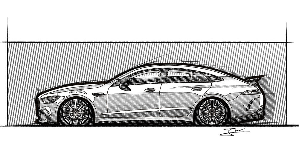Automobil Design-Illustration