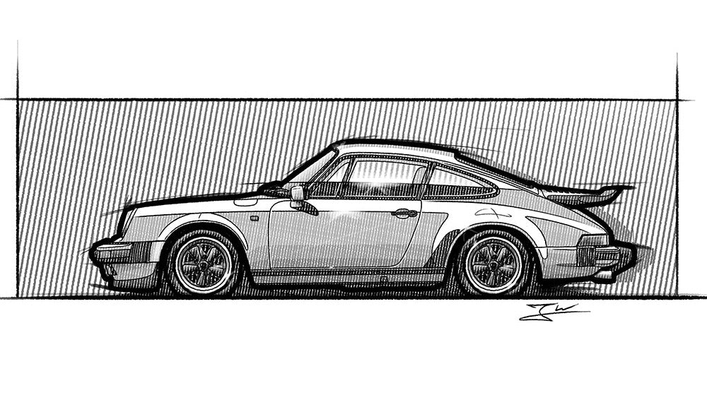 Automobil Design-Illustration