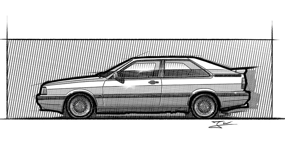 Automobil Design-Illustration