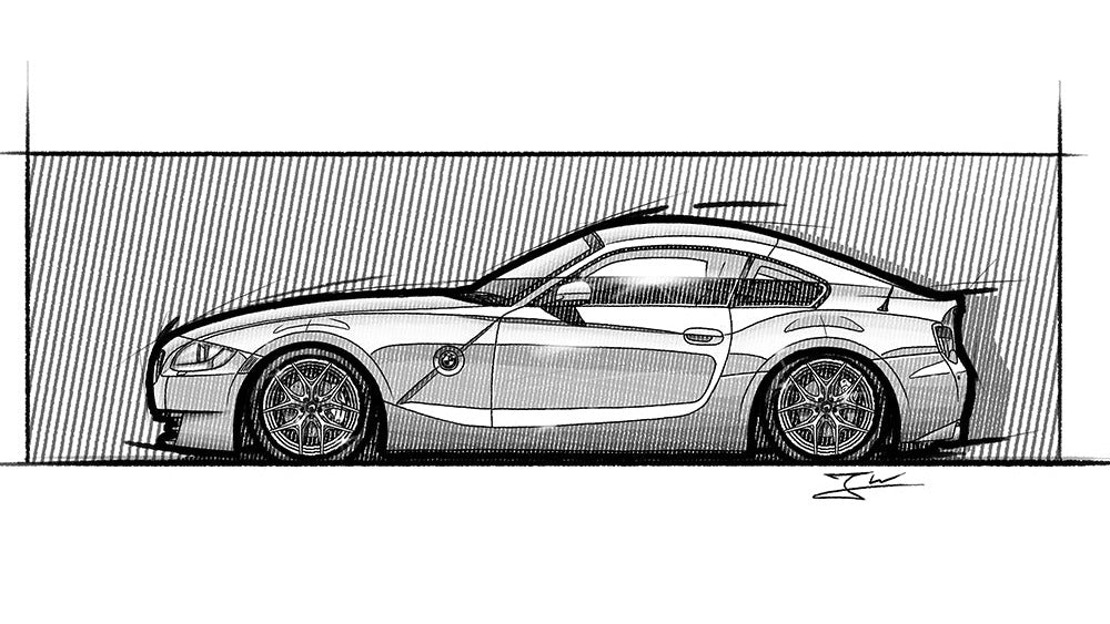 Automobil Design-Illustration