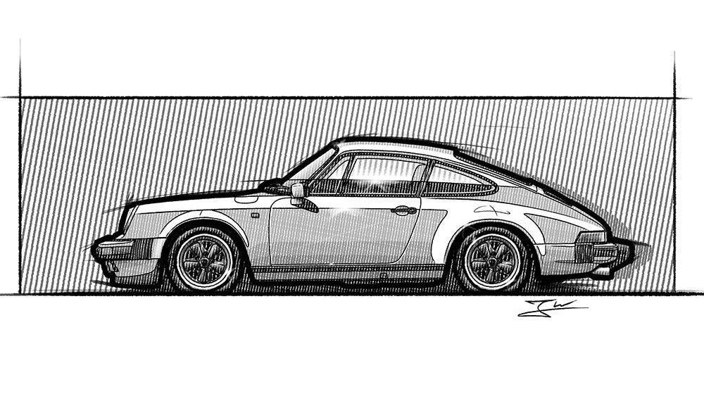 Automobil Design-Illustration