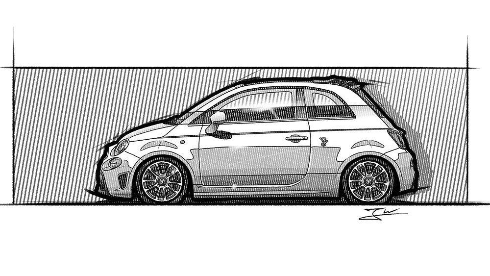 Automobil Design-Illustration