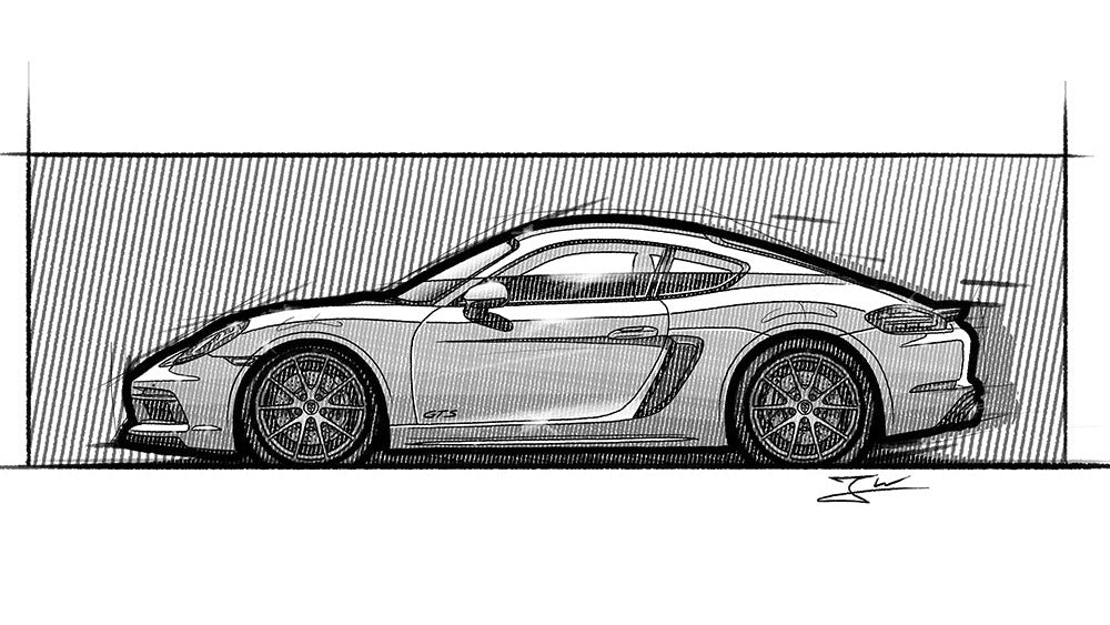 Automobil Design-Illustration