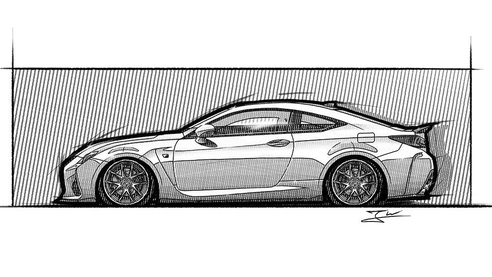 Automobil Design-Illustration