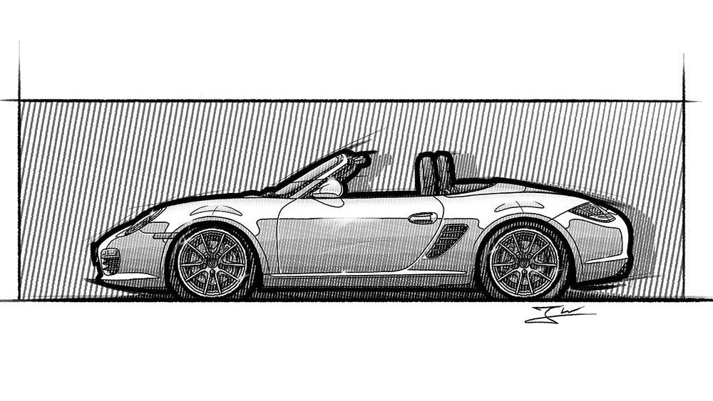 Automobil Design-Illustration