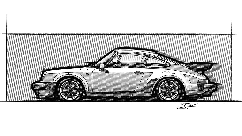 Automobil Design-Illustration