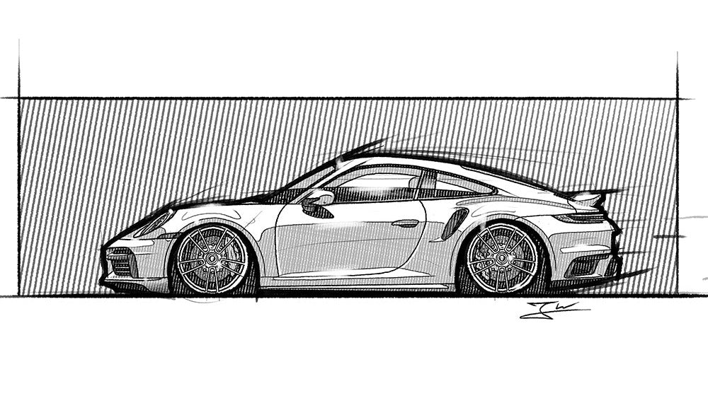 Automobil Design-Illustration