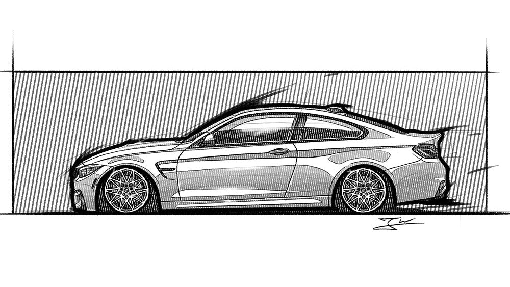 Automobil Design-Illustration