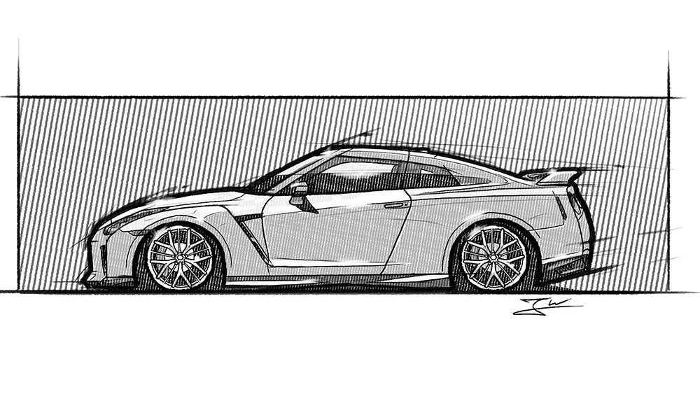 Automobil Design-Illustration