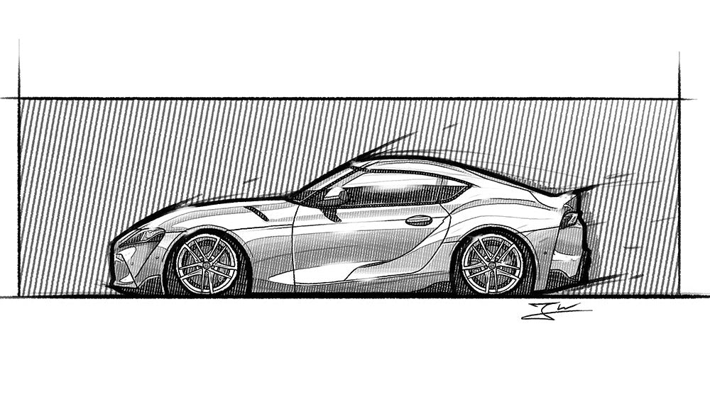 Automobil Design-Illustration