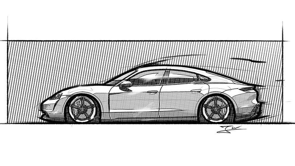 Automobil Design-Illustration