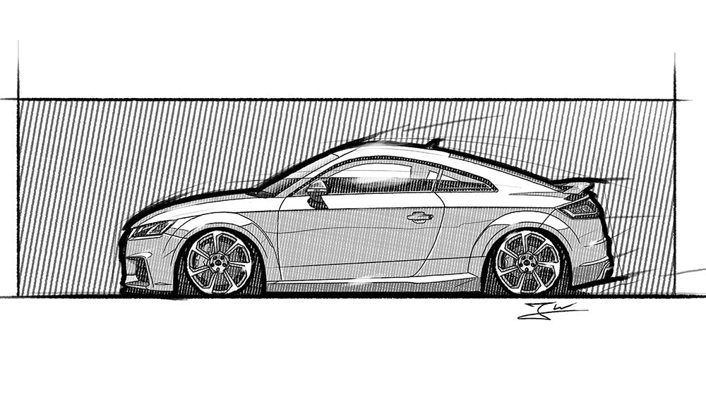 Automobil Design-Illustration