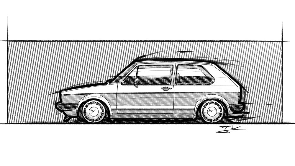 Automobil Design-Illustration