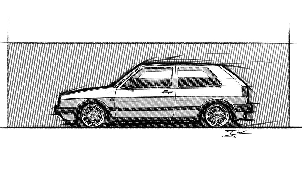 Automobil Design-Illustration