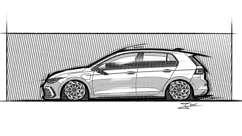 Automobil Design-Illustration