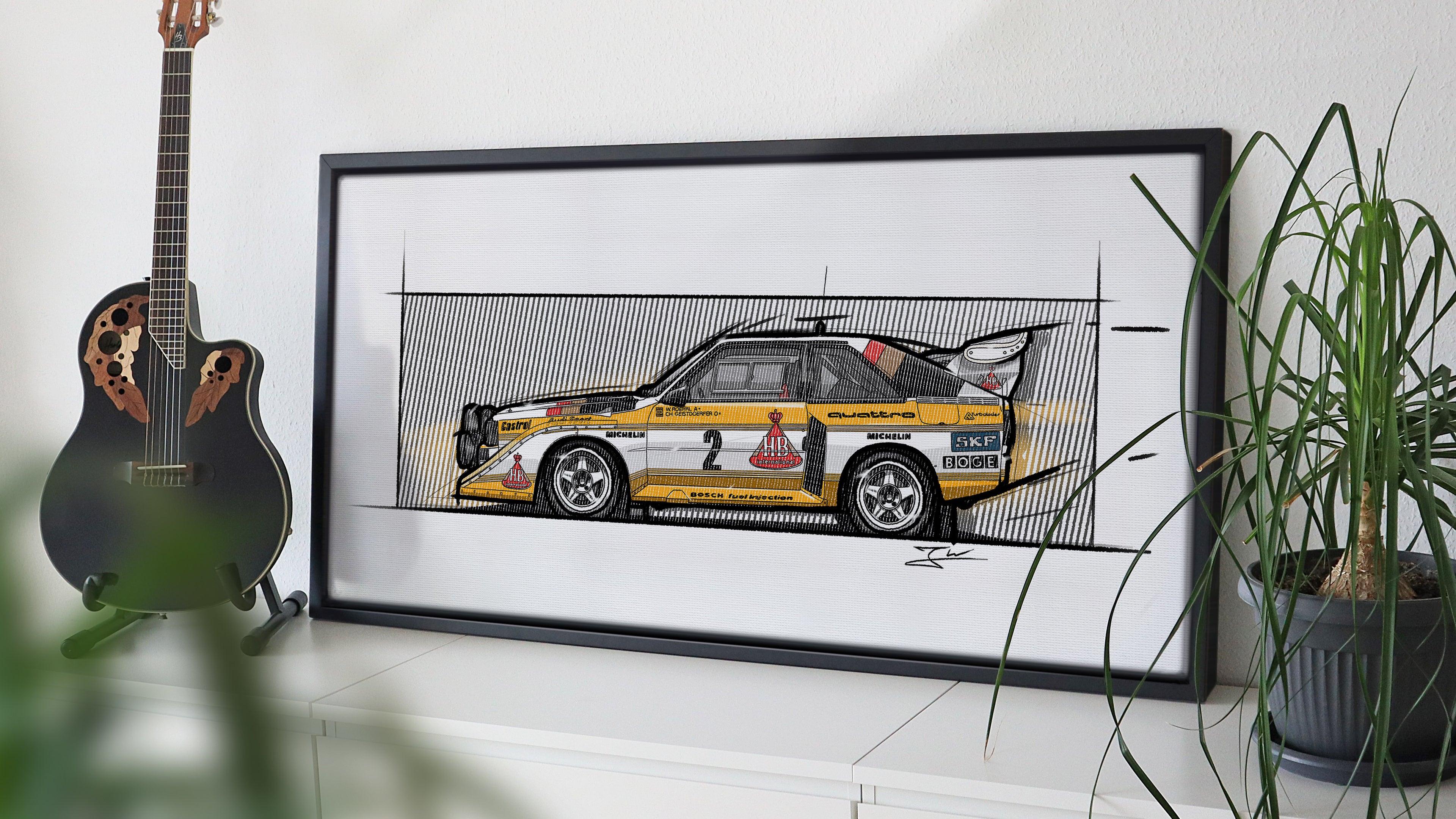 Automobil Design-Illustration