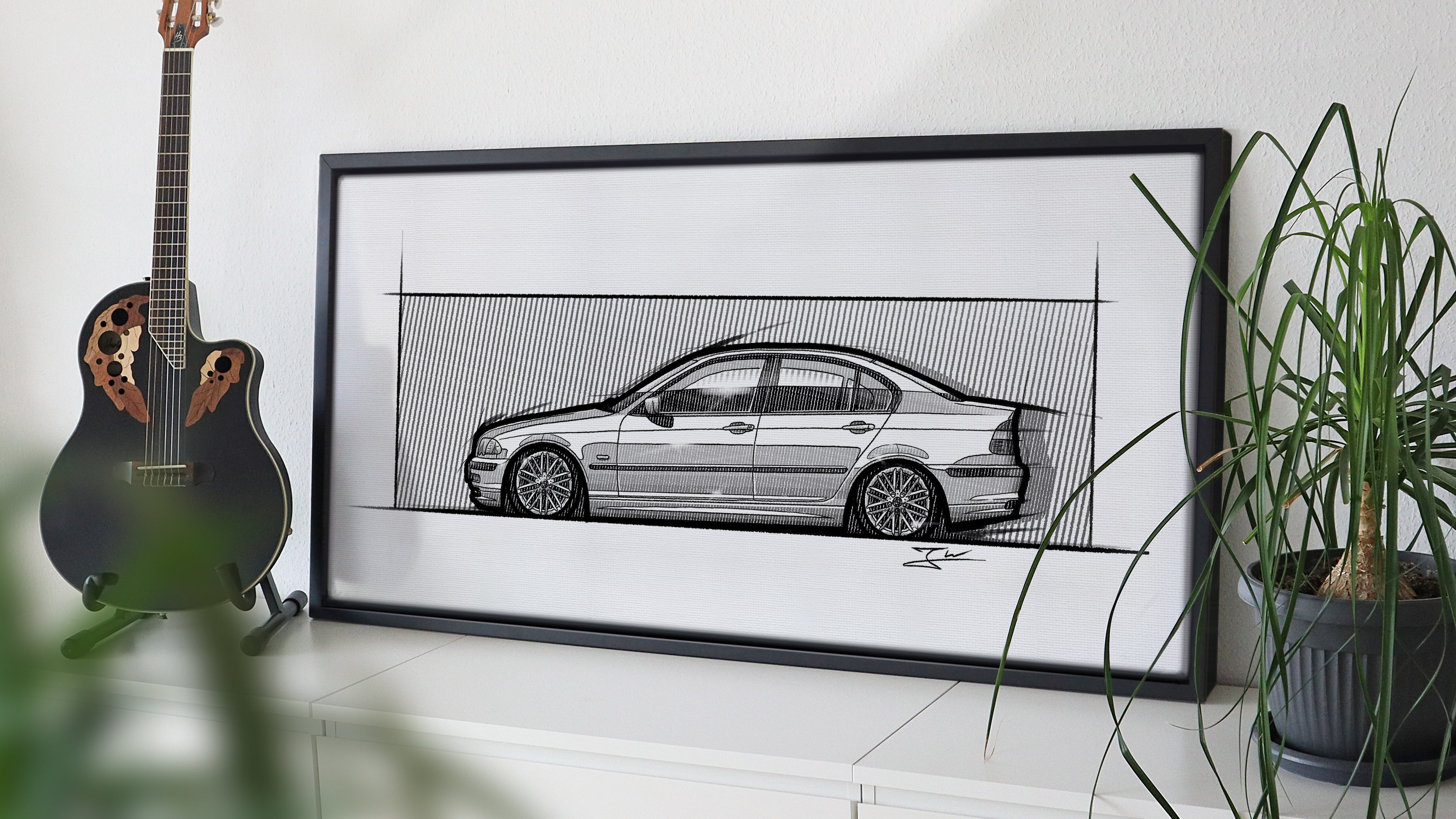 Automobil Design-Illustration