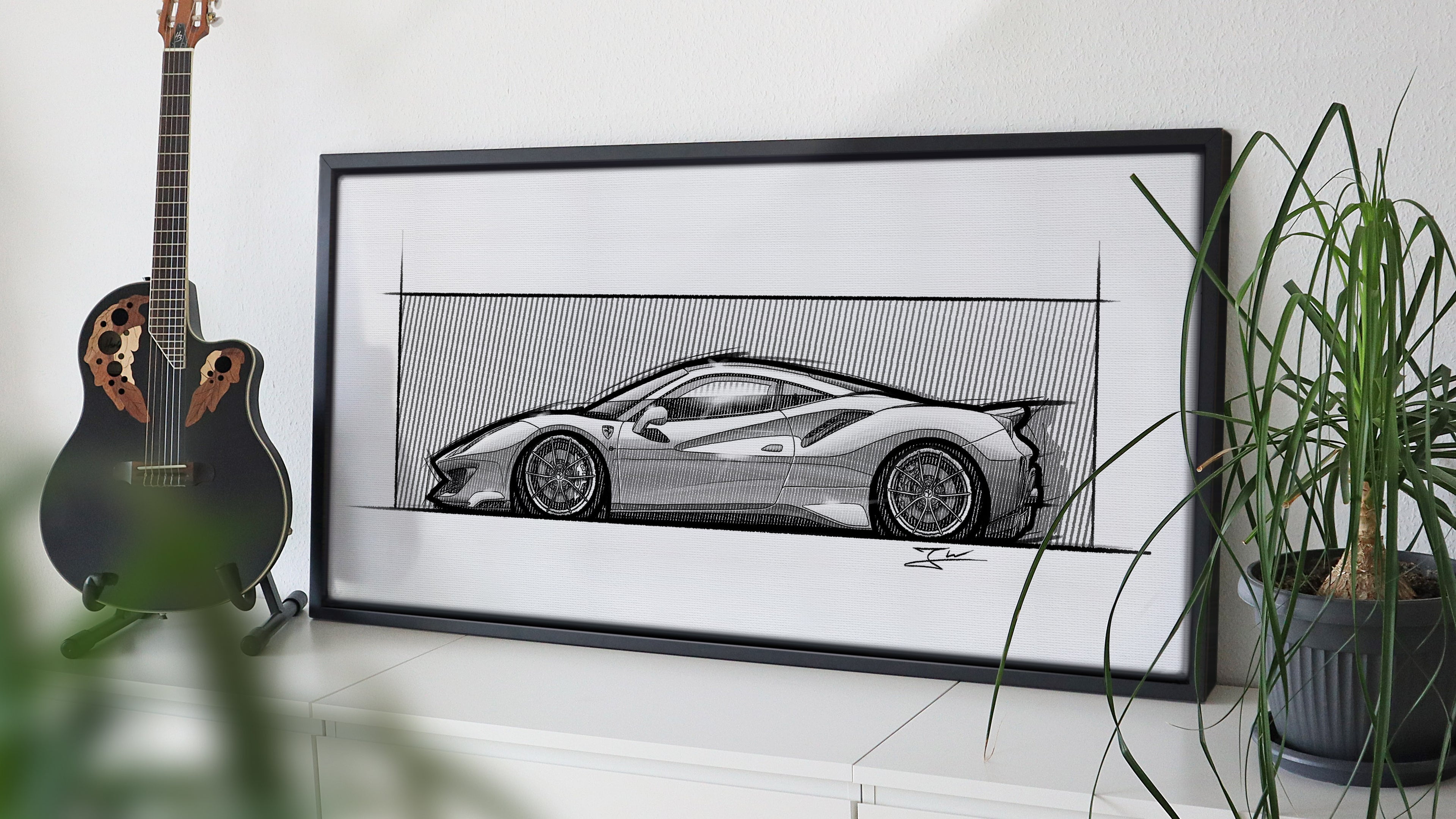 Automobil Design-Illustration